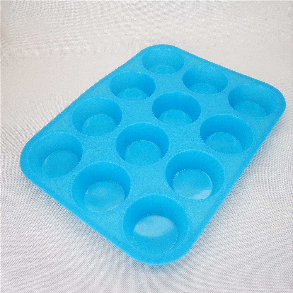CXKP-2006a	Silicone Bakeware  - 12 Cup Muffin Pan