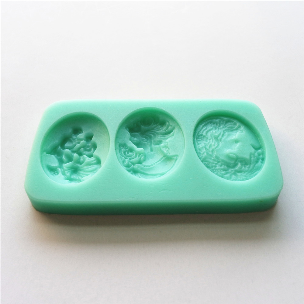 CXLA--005 Silicone Bakeware Tool Cake Decoration Fondant Mould