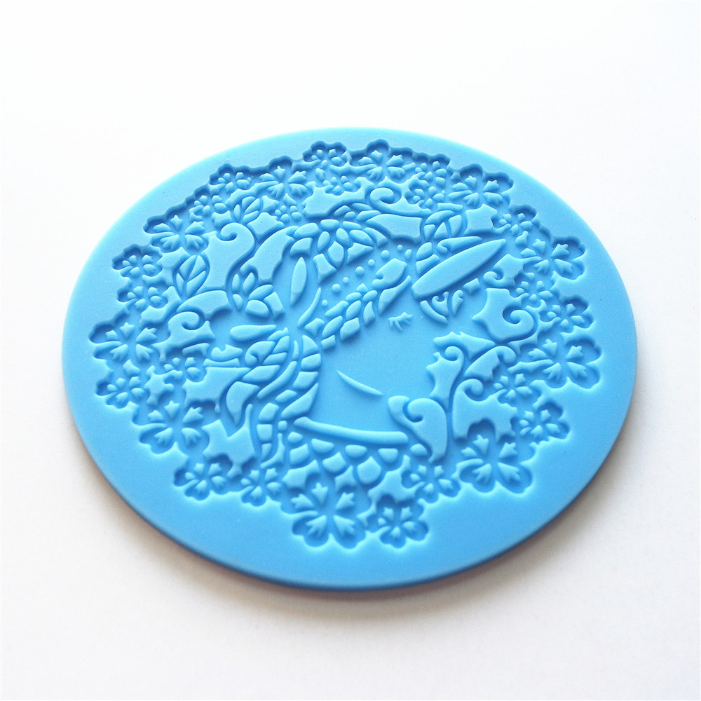 CXLA-033  Silicone Bakeware Tool Cake Decoration Clay Mould