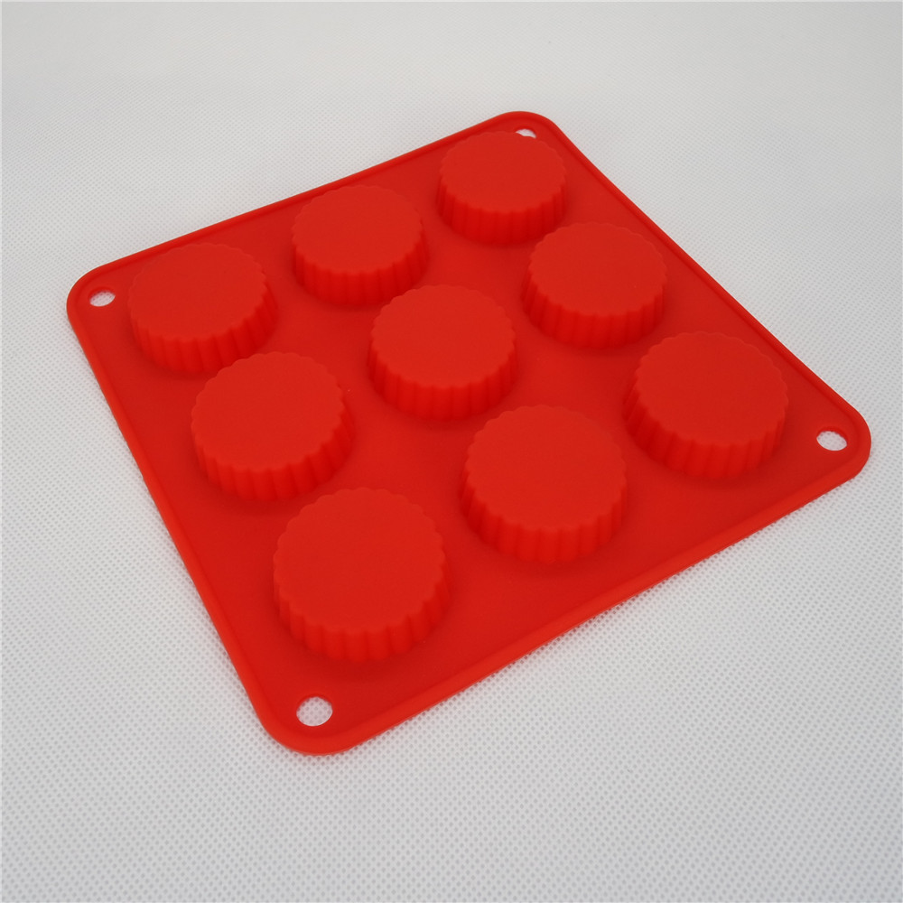 CXKP-8002	Silicone cake mould -Round shape