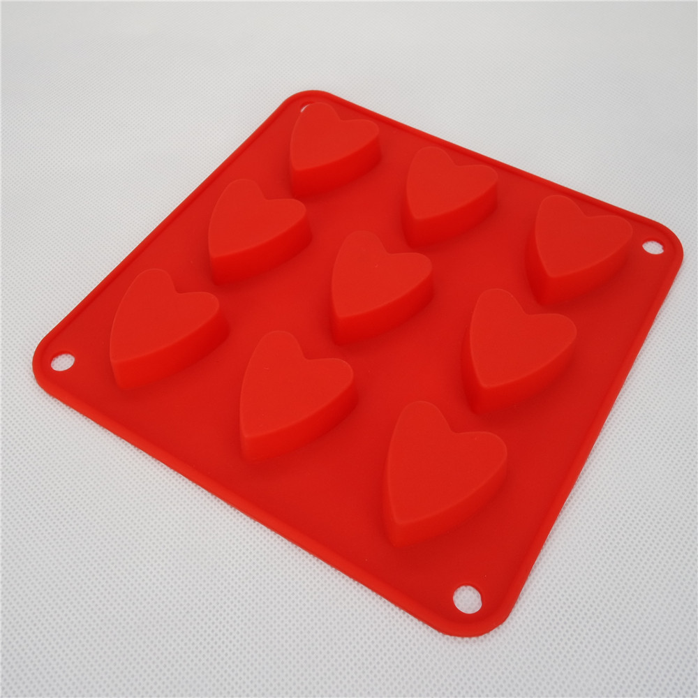 CXKP-8004	Silicone cake mould -heart shape