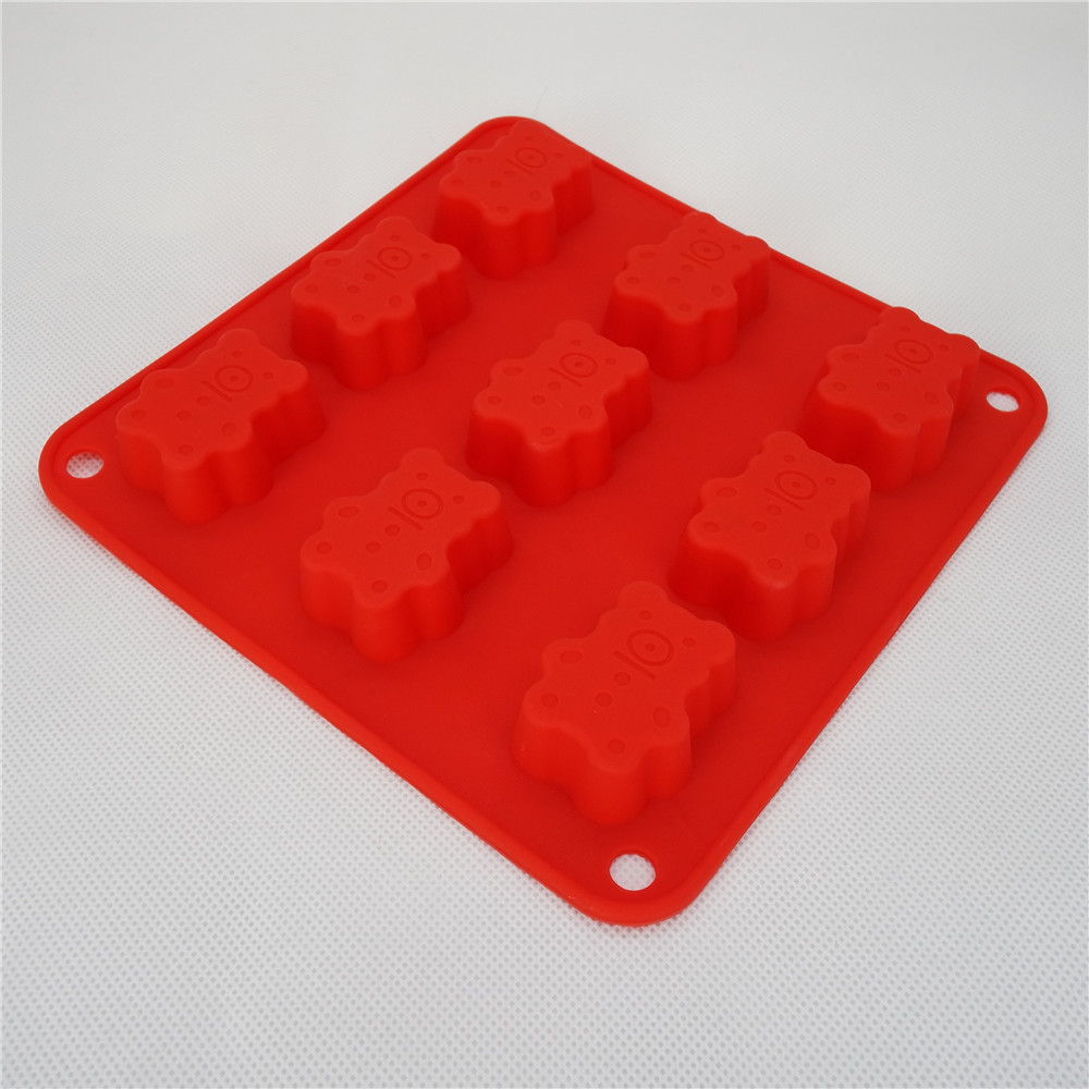 CXKP-8008	Silicone cake mould -bear shape