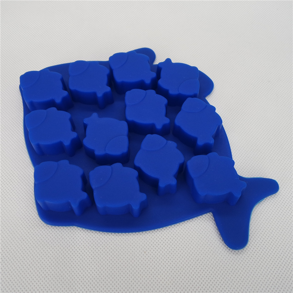 CXIT-5033	Silicone Ice tray-12 cavity Fish