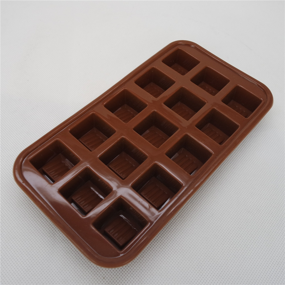 CXCH-008	Silicone chocolate mould-15 cavity square