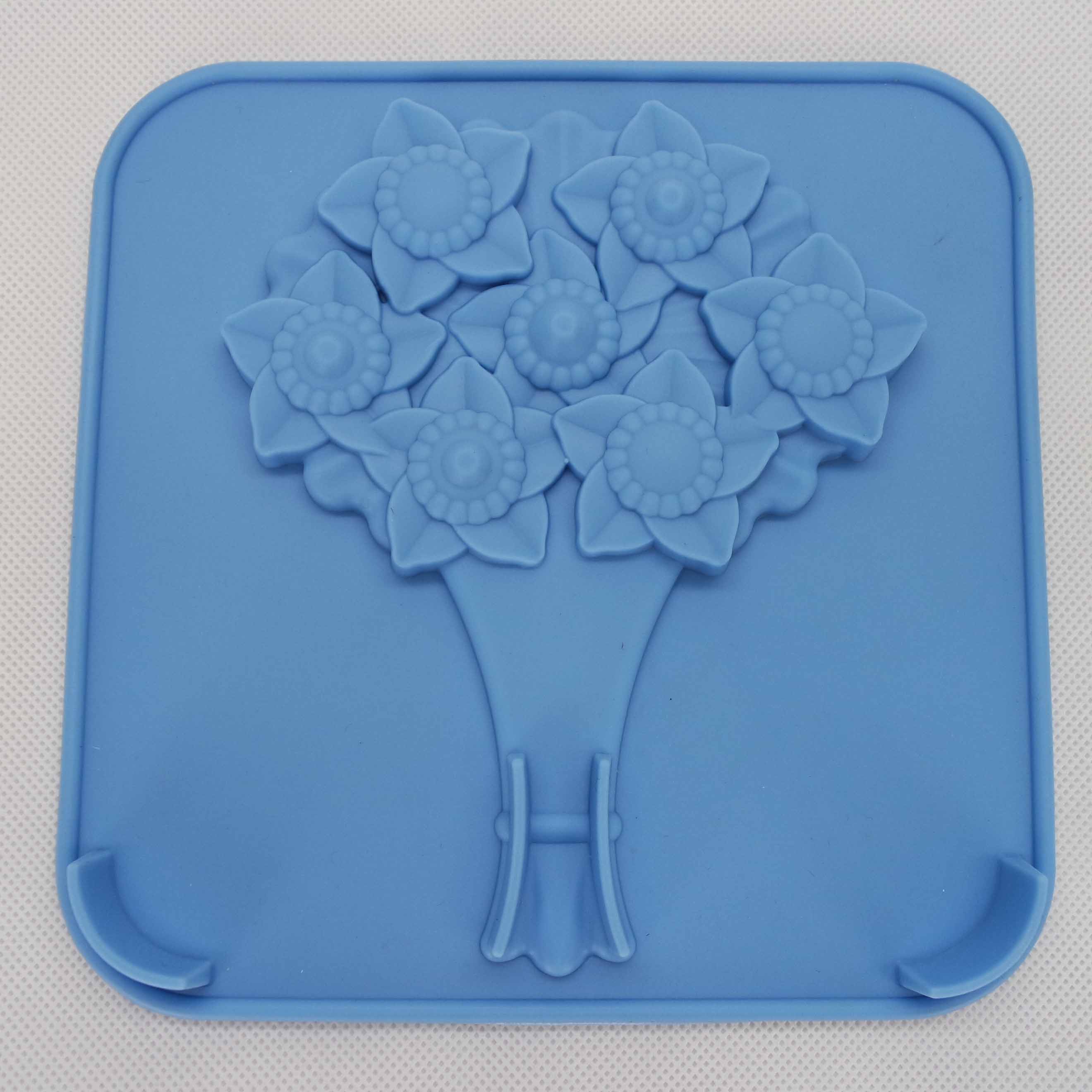 CXCH-029	Silicone chocoalte mould -Flower