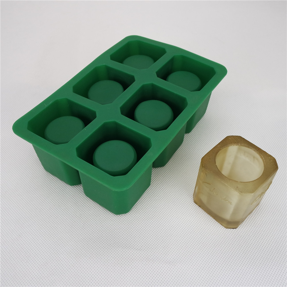 CXIT-5005	Silicone Kitchenware Ice Tray Ice Shot 6-Cup