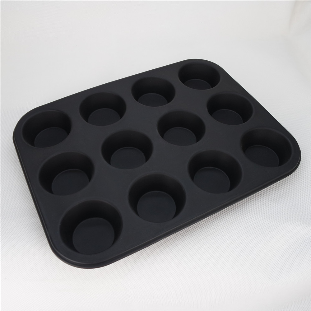 CXCK-005	Silicone Bakeware Baking Pan Muffin 12-Cup