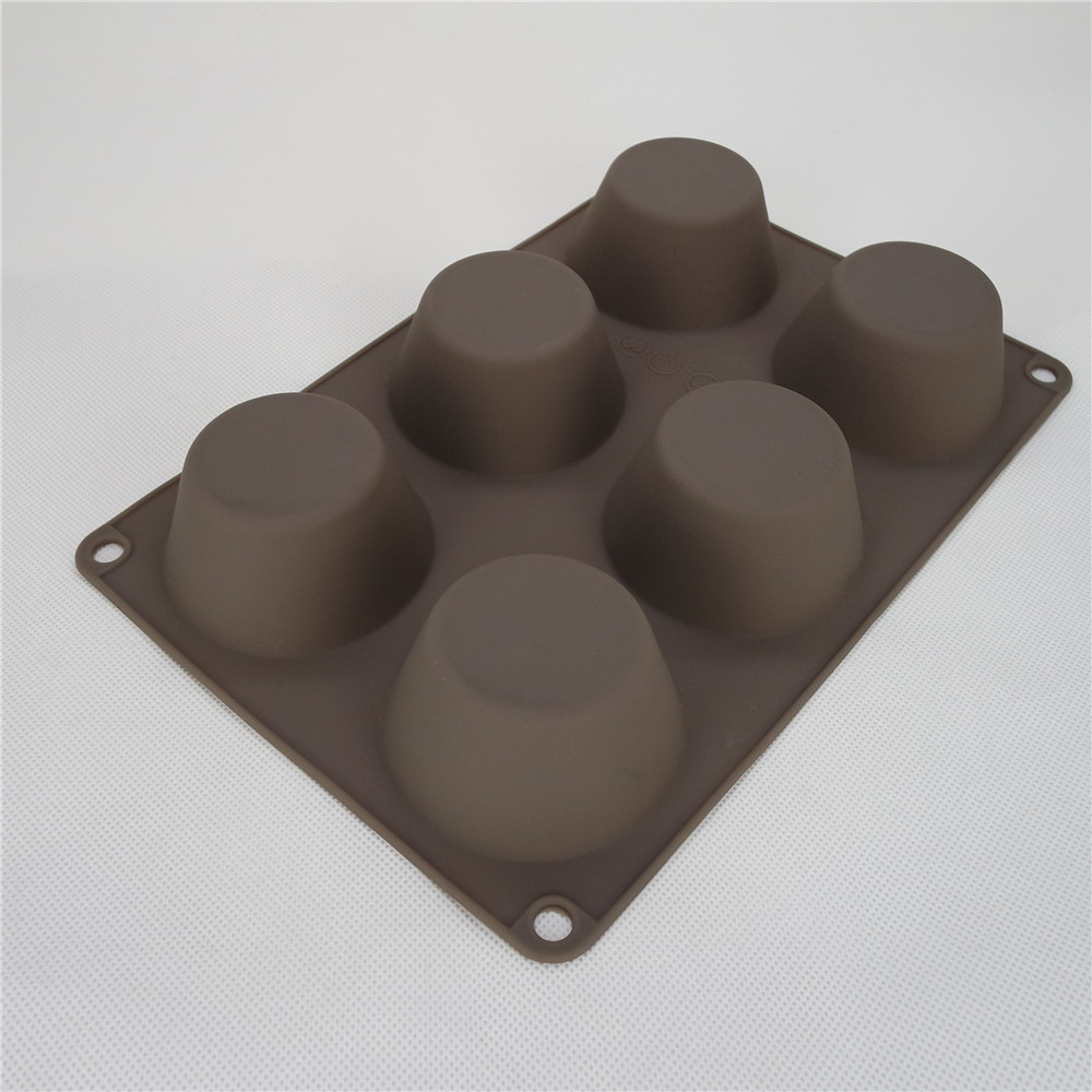 CXCK-013	 6cups silicone cake mould