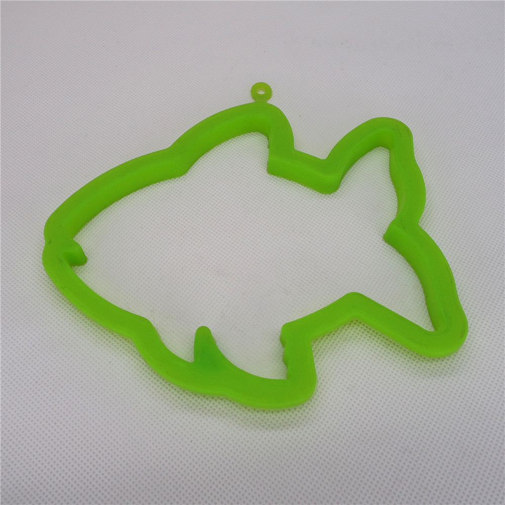 CXER-2208	Silicone Cookware Egg Ring Fish Shape