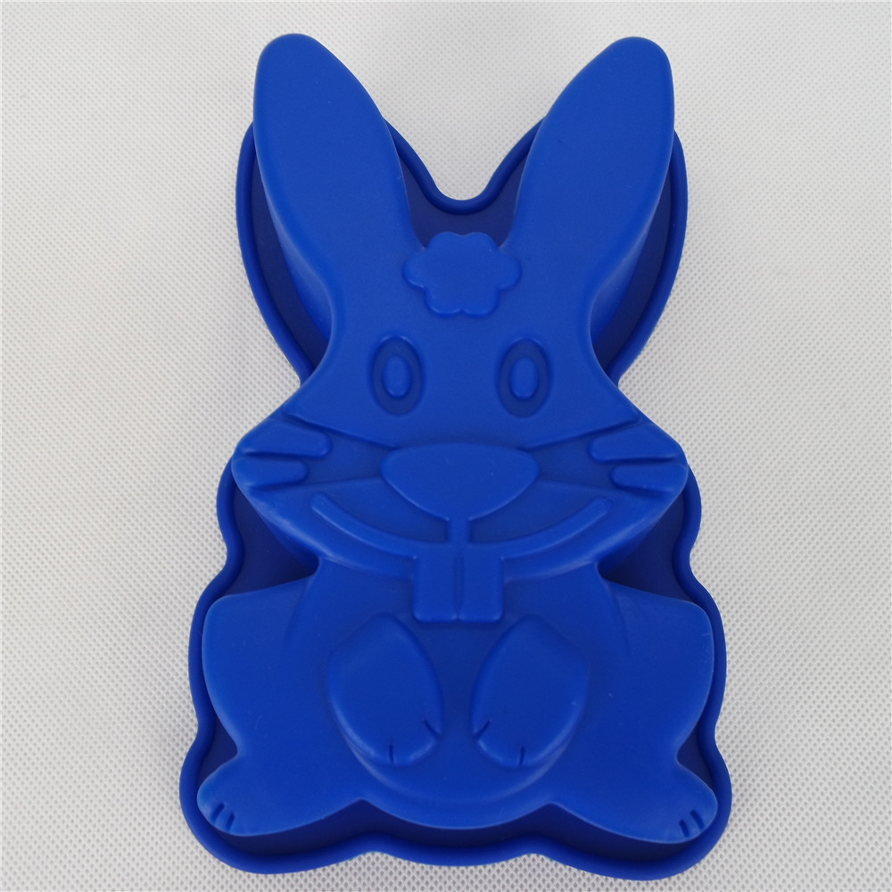 CXAS-007	 Silicone Bakeware Baking Pan Animal Shape Rabbit