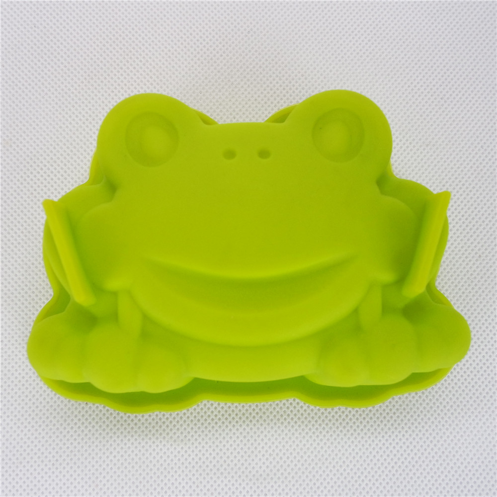 CXKP-2010 O	Silicone Bakeware Baking Pan Mini Frog Shape