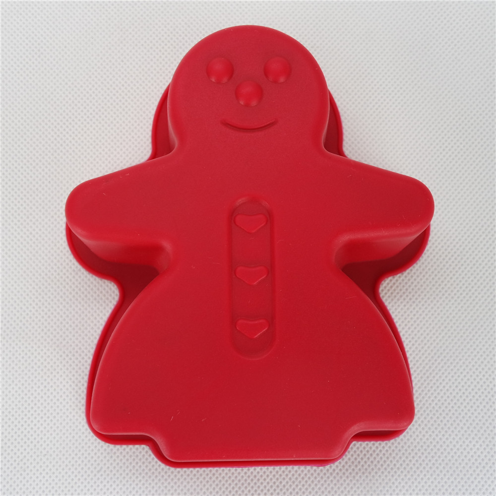 CXKP-2010 Q	Silicone Bakeware -Mini Ginger boy