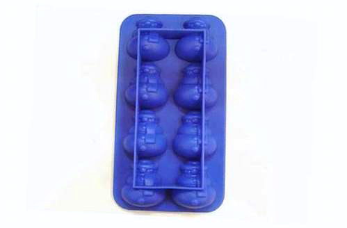 CXIT-5003	Silicone Kitchenware Ice Tray Snowman Shape 8-Cup