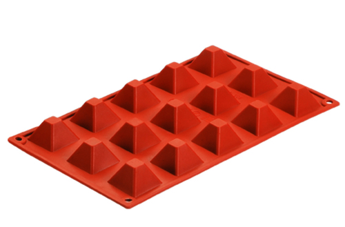 CXKP-7008	Silicone Bakeware Baking Pan, Pudding Mould & Ice Tray 18-Cup