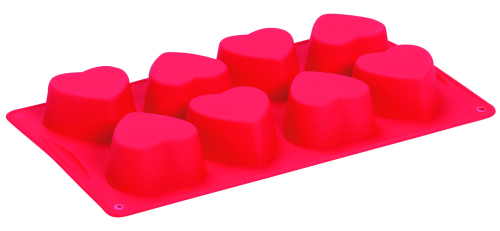 CXDP-002	 Silicone bakeware-8 heart