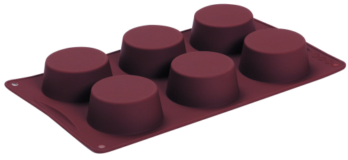 CXDP-005 	Silicone bakeware-6 muffin