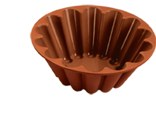 CXKP-7514	Silicone Bakeware Baking Pan Mini Bundt Cake 6-Piece Set