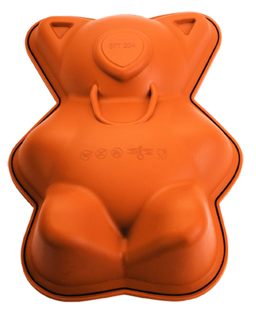 CXKP-7204	Silicone bakeware- Bear